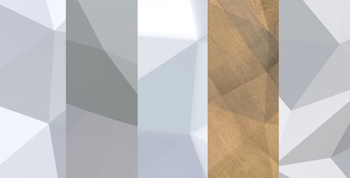 Clean Abstract Geometric Morphing Background Animation