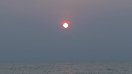Morgen am Meer