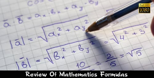 Review Of Mathematics Formulas