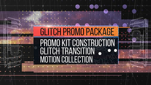 Glitch Digital Intro: Fast Sports Broadcast Promo