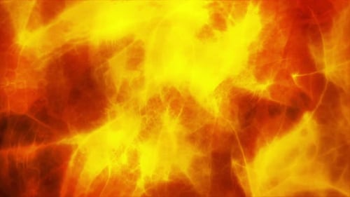 Abstract Fiery Fluid Background Loop Animation