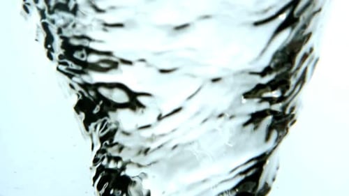 Close Up View of Swirling Water