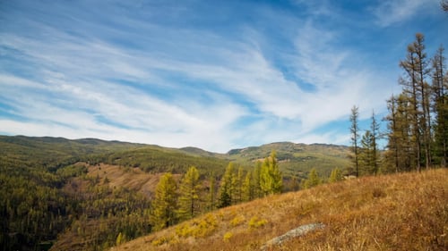 Beautiful Mountain Landscape with Clouds 1409