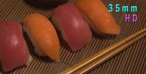 Salmon And Tuna Sushi Nigiri 14