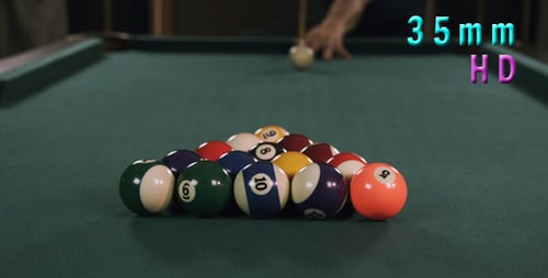 Billard-Wahltisch Break Shot