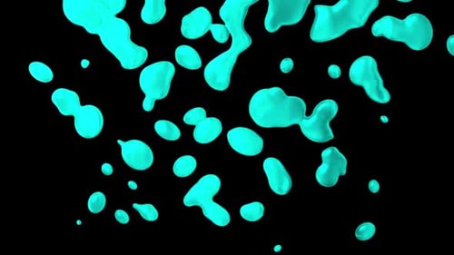 Abstract Liquid Background Digital Rendering