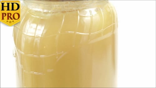 A Bottle with a Honey Inside