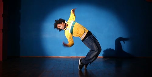 Dançarina de hip-hop
