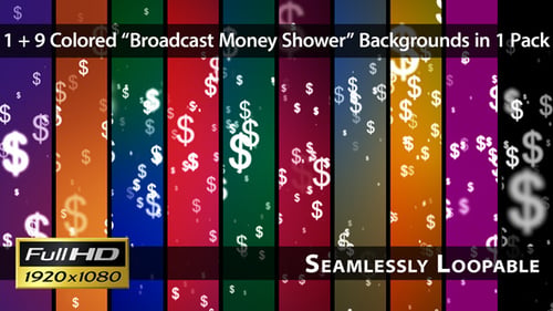 Broadcast Money Shower - Pack 01