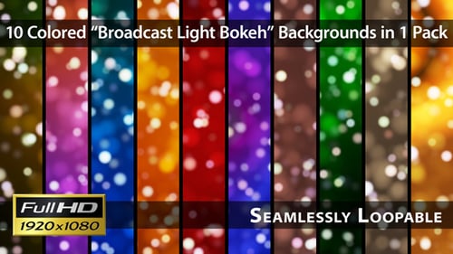 Broadcast Light Bokeh - Pack 05