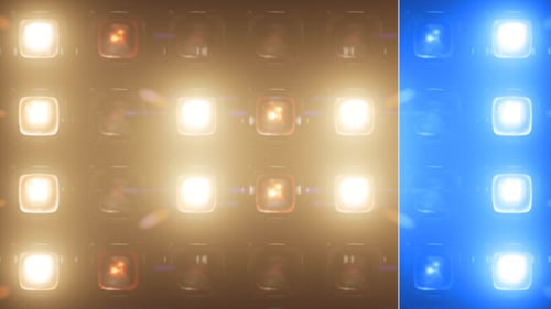 Dynamic LED Light Wall Pulsing Animation Background