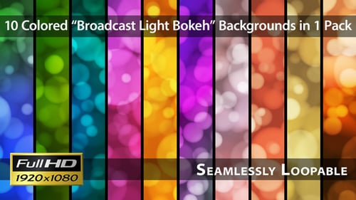 Broadcast Light Bokeh - Pack 08