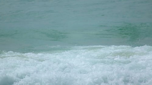 Wellen am Strand