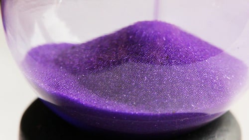 Running Sand In The Hourglass