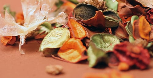 Close Up of Decorative, Fragrant Potpourri Arrangement