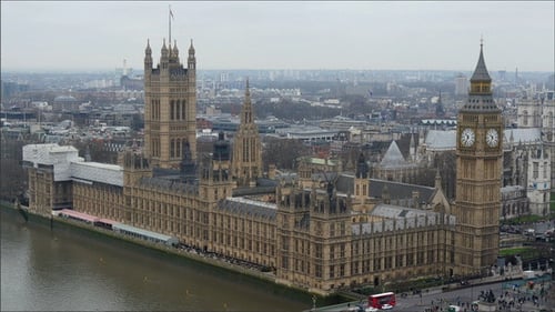 The Back View of the Palace of Westminster