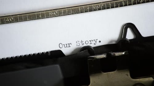 Saisie de l'expression Notre histoire