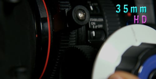 Cinema Camera Rig With Lens 04