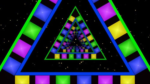 Tunnellicht Bunt