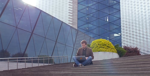 Lovely Outdoor Workplace Near Business Center