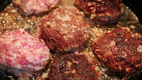 Roasting Cutlets Turn In Pan