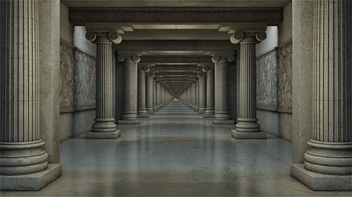 Temple Hall - Infinite Walk