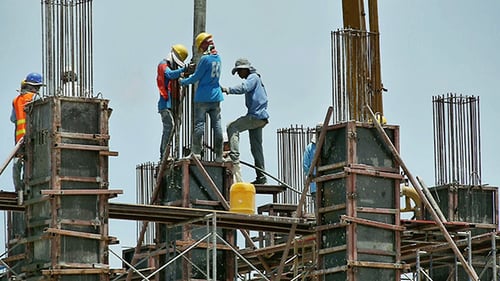 Arbeiter im Baugewerbe 02