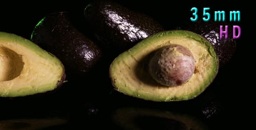 Avocado Cut In Half