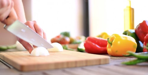 Chopping Vegetables