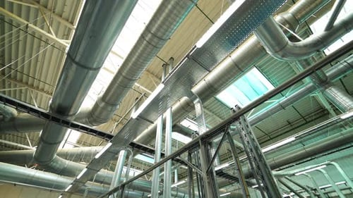 Lüftungssystem für Rohre