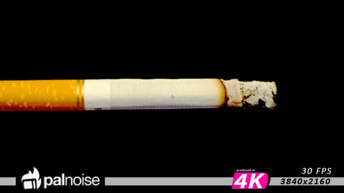 Cigarette Burning Tobacco