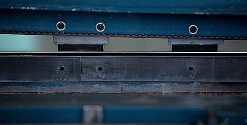Machine Factory in an Industrial Sheet Metal Cuts