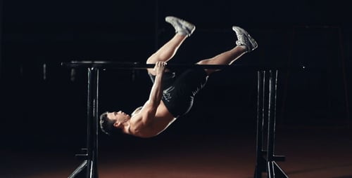 Front Lever into Back Lever Air Walk