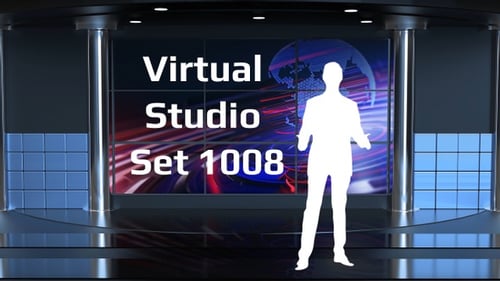 Virtual Studio Set 1008