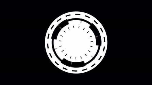 Анимация пользовательского интерфейса HUD Circle.