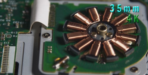 Grüne Computerplatine 06
