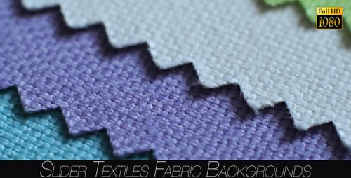 Close-Up of Multi-Colored Fabric Swatches Panning Shot