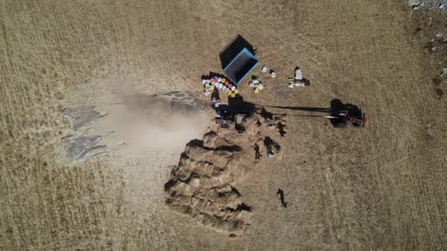 Harvest Tractor