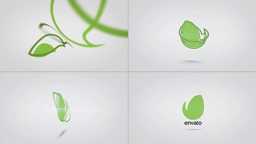 Abstract Shapes Modern Logo Reveal Animation