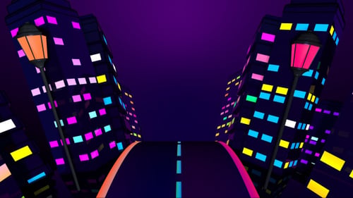 City Night Colorful