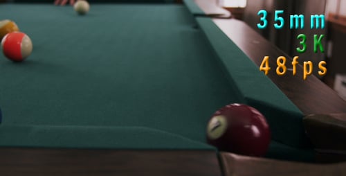 Billiards Game In Action 13