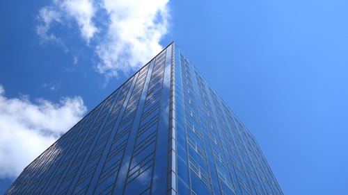 Building and Clouds