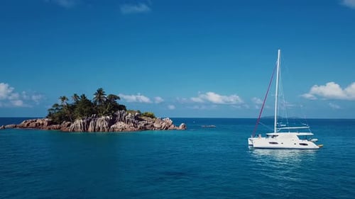 St Pierre Island, Seychelles Aerial