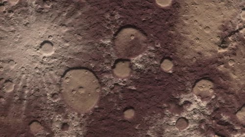 Space Background - Rocky Moon