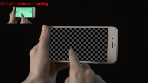 Using Smartphone With Green Screen
