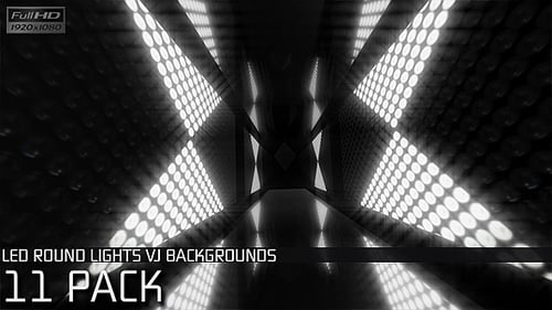 VJ Loops Rundlichter #2, 11er-Pack