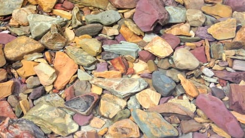 Collection of Colorful Rocks