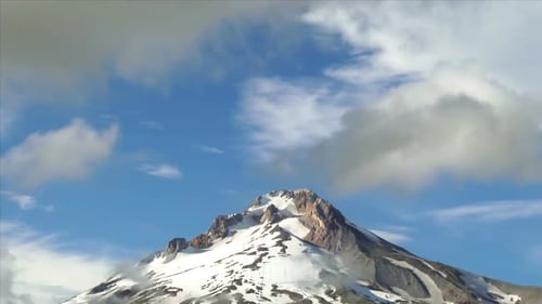 Mount Hood In Summer 2