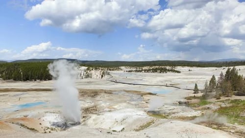 Yellowstone-Nationalpark, Zeitraffer