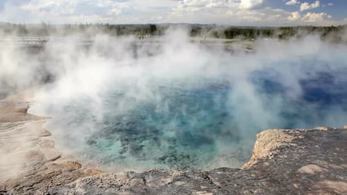 Yellowstone-Geysir